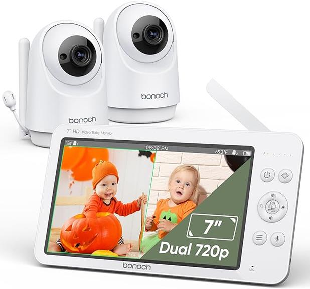 dual camera baby monitor by bonoch