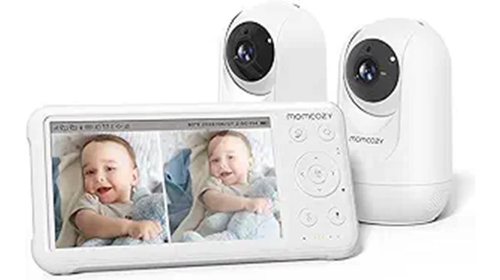dual camera video baby monitor