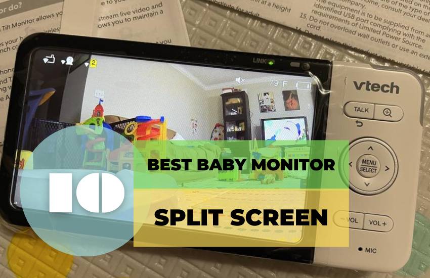 best split screen baby monitor